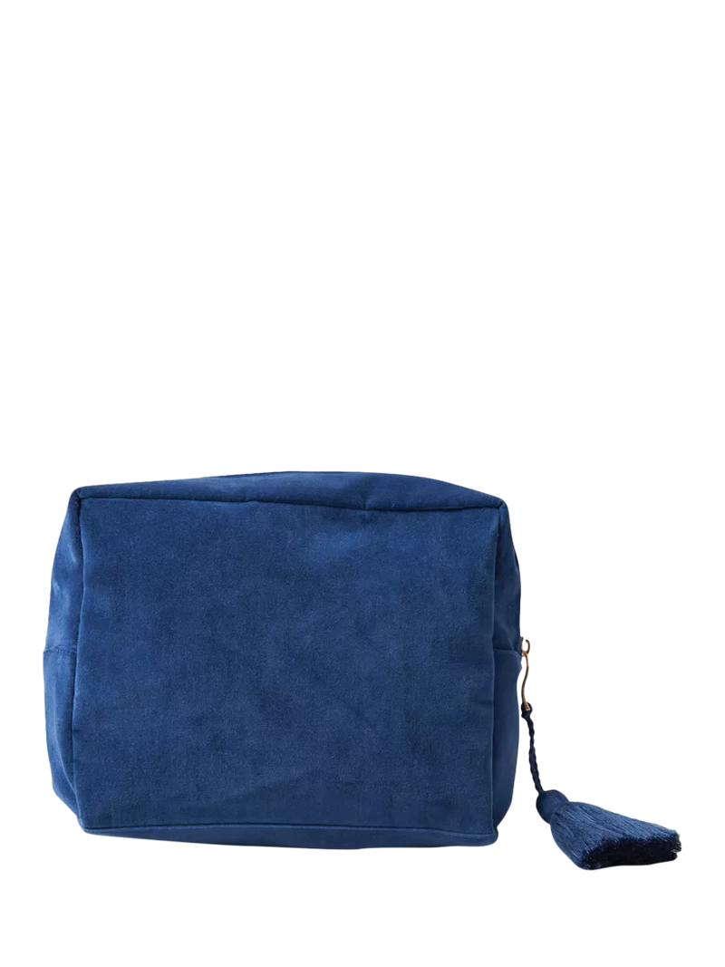 Elizabeth Scarlett Elephant wash bag in navy British product