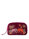 Elizabeth Scarlett Elephant Makeup Bag Ruby - British product