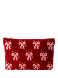 Elizabeth Scarlett Dazzling Bow Pouch pink, H20 cm (British brand)