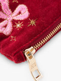 Elizabeth Scarlett Dazzling Bow Pouch pink, H20 cm (British brand)
