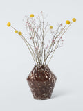 John Lewis glass angular confetti vase 20cm (British brand)