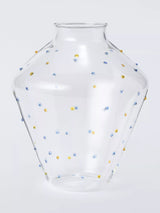 John Lewis John Lewis Bobble Borosilicate Glass Vase, Clear, H28cm- Buy online at McGrocer