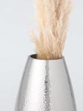 John Lewis hammered mirror glass vase 20cm, imported from the UK