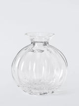 John Lewis John Lewis Gourd Wide Glass Bud Vase, Clear, H8.5cm- Buy online at McGrocer