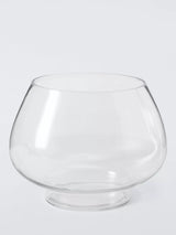 John Lewis John Lewis Oval Glass Vase H28.5cm Clear- Buy online at McGrocer