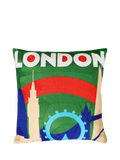 The Pillow Drop London skyline cushion 45x45cm, UK version