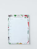 John Lewis X Deliciously Ella green magnetic meal planner A4 - British product