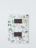 John Lewis X Deliciously Ella green magnetic meal planner A4 - British product