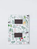 John Lewis X Deliciously Ella green magnetic meal planner A4 - British product