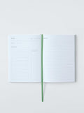 John Lewis Deliciously Ella blank recipe book green, A5 - British product