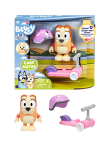 John Lewis Bluey Chat Mates Bingo with Scooter Figure and Accessory Toy - 13cm- Buy online at McGrocer