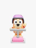 Bluey Bingo Chat Mates figure with scooter, imported from the UK