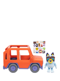 Bluey Buddies 4WD car and 8-inch plush - British product