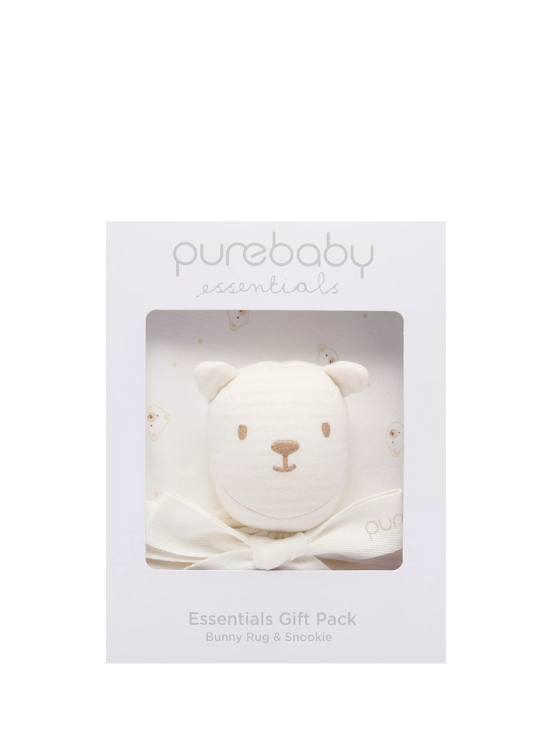 Purebaby baby gift set vanilla bear, UK version