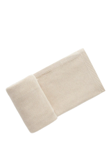 John Lewis Purebaby Baby Cotton Essentials Blanket, Wheat Melange- Buy online at McGrocer