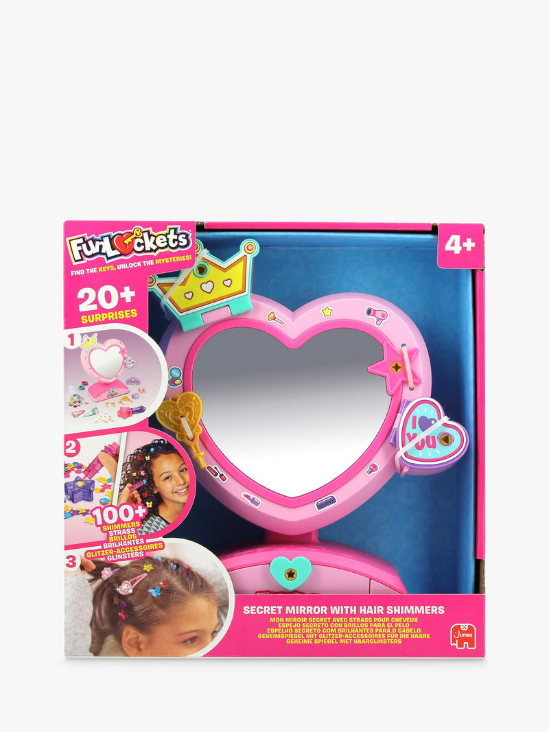 FunLockets Secret Mirror and Hair Shimmers toy set (British brand)