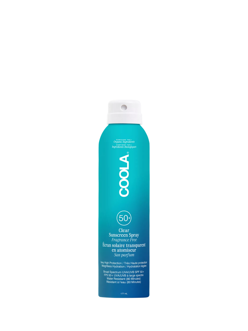 COOLA sunscreen spray SPF 50 fragrance free 177ml - British product