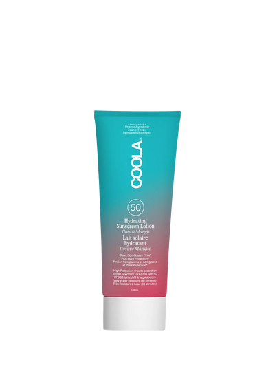 John Lewis COOLA Hydrating Sunscreen Lotion SPF 30 Guava Mango Body Sunscreen 148ml- Buy online at McGrocer