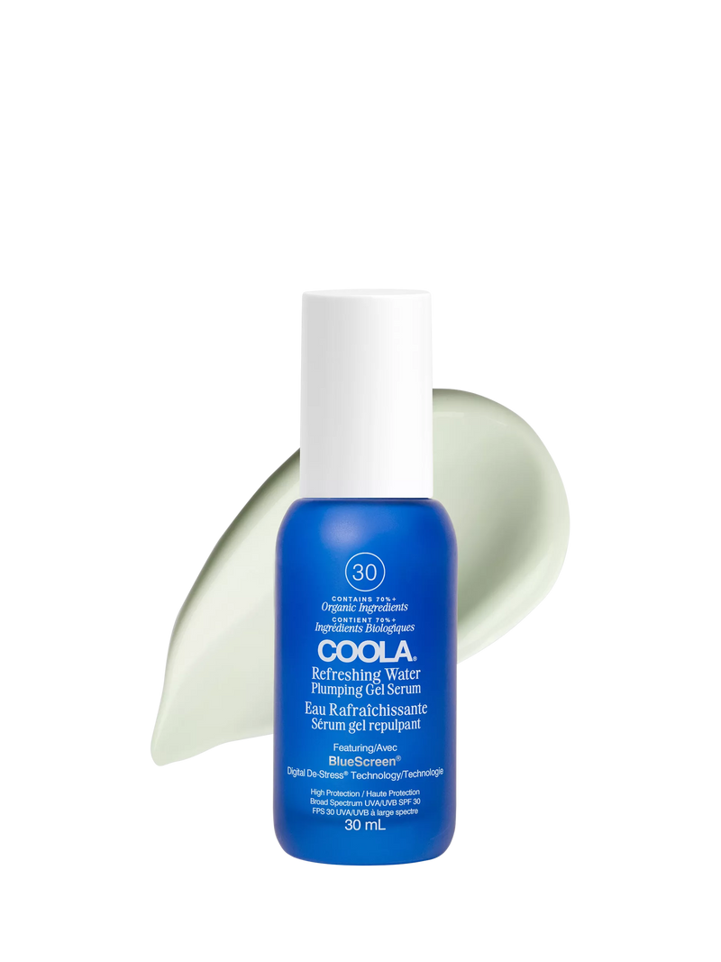 COOLA plumping gel serum SPF 30 30ml, imported from the UK
