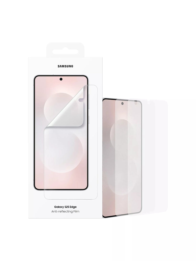 Samsung Galaxy S25 Edge anti-reflecting film pack of 2, UK version