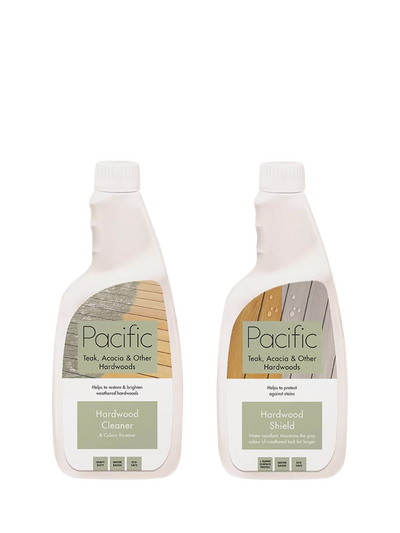John Lewis Pacific Hardwood Cleaner and Shield for Hardwood Furniture 2 x 750ml- Buy online at McGrocer