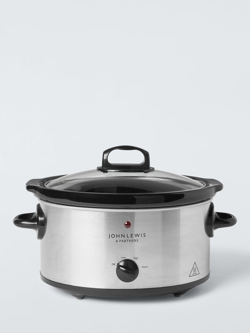John Lewis Oval Ceramic Slow Cooker 3.3L - British product