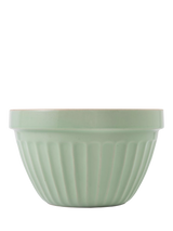 John Lewis Jamie Oliver Big Love Proper Pudding Stoneware Bowl, Green, 20.5cm- Buy online at McGrocer