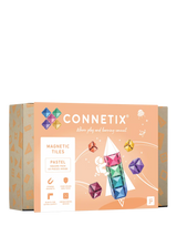 John Lewis Connetix Pastel Square Pack Magnetic Tiles, 40 Piece- Buy online at McGrocer