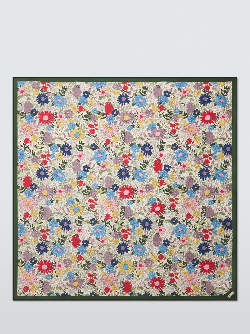 John Lewis wildflowers silk scarf 90cm (British brand)
