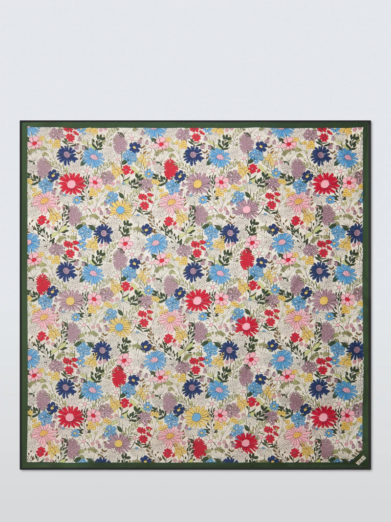 John Lewis wildflowers silk scarf 90cm (British brand)