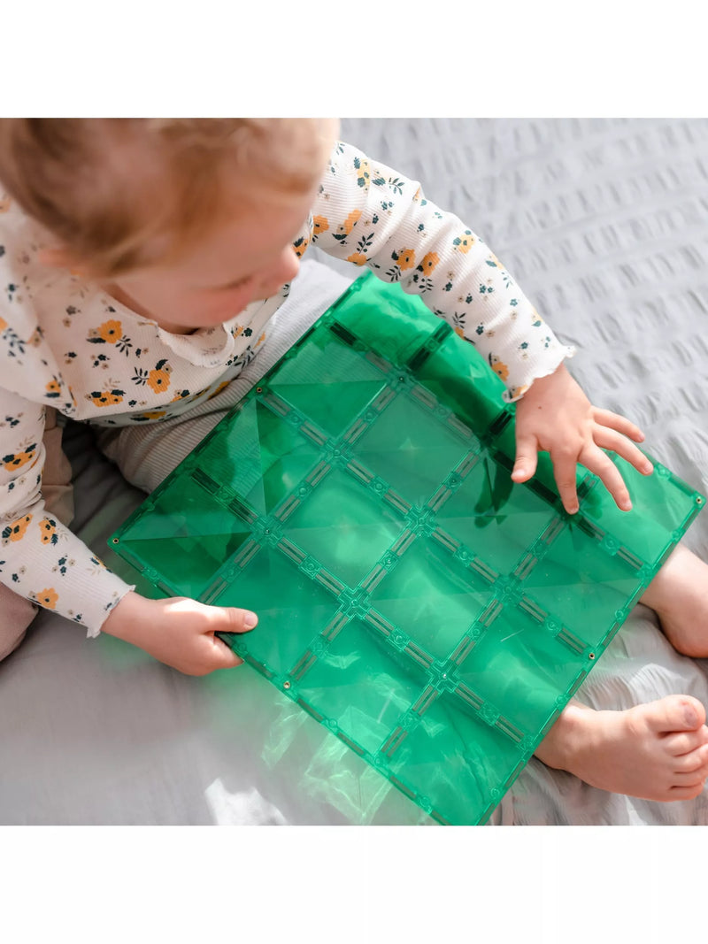 Connetix Rainbow Base Plate pack of 2 magnetic tiles, imported from the UK