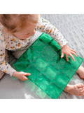 Connetix Rainbow Base Plate pack of 2 magnetic tiles, imported from the UK