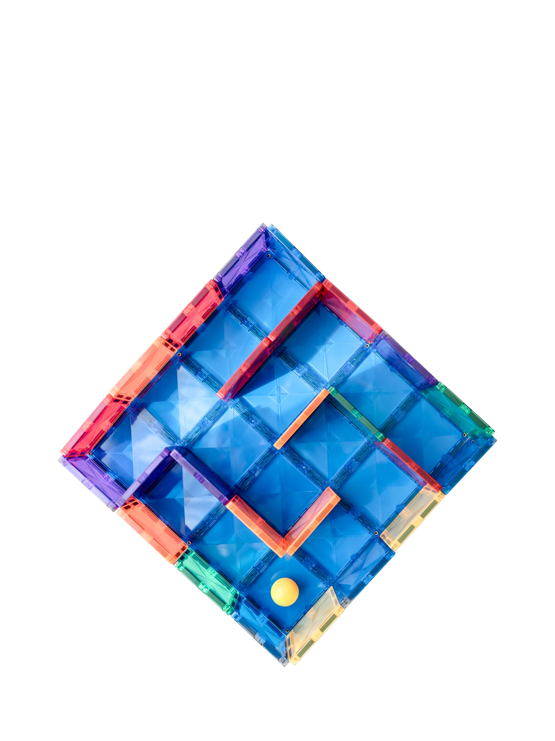 Connetix Rainbow Base Plate pack of 2 magnetic tiles, imported from the UK