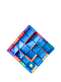 Connetix Rainbow Base Plate pack of 2 magnetic tiles, imported from the UK