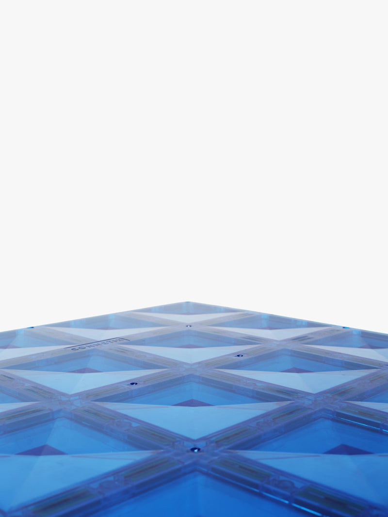 Connetix Rainbow Base Plate pack of 2 magnetic tiles, imported from the UK