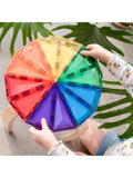 Connetix rainbow geometry tiles pack of 30, UK version