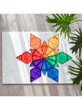 Connetix rainbow geometry tiles pack of 30, UK version