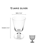 Jamie Oliver short-stemmed wine glasses set of 4 270ml, UK version
