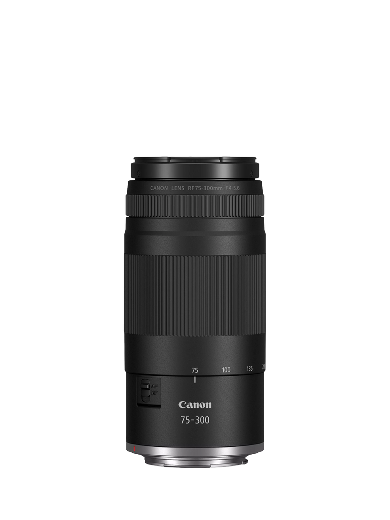 Canon telephoto zoom lens F4-5.6 75-300mm (British brand)