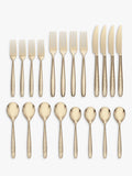 Oneida cutlery set Storm champagne 20 piece (British brand)