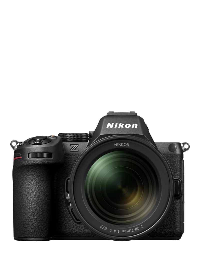 Nikon Z5 II mirrorless camera with 24-70mm lens, UK version