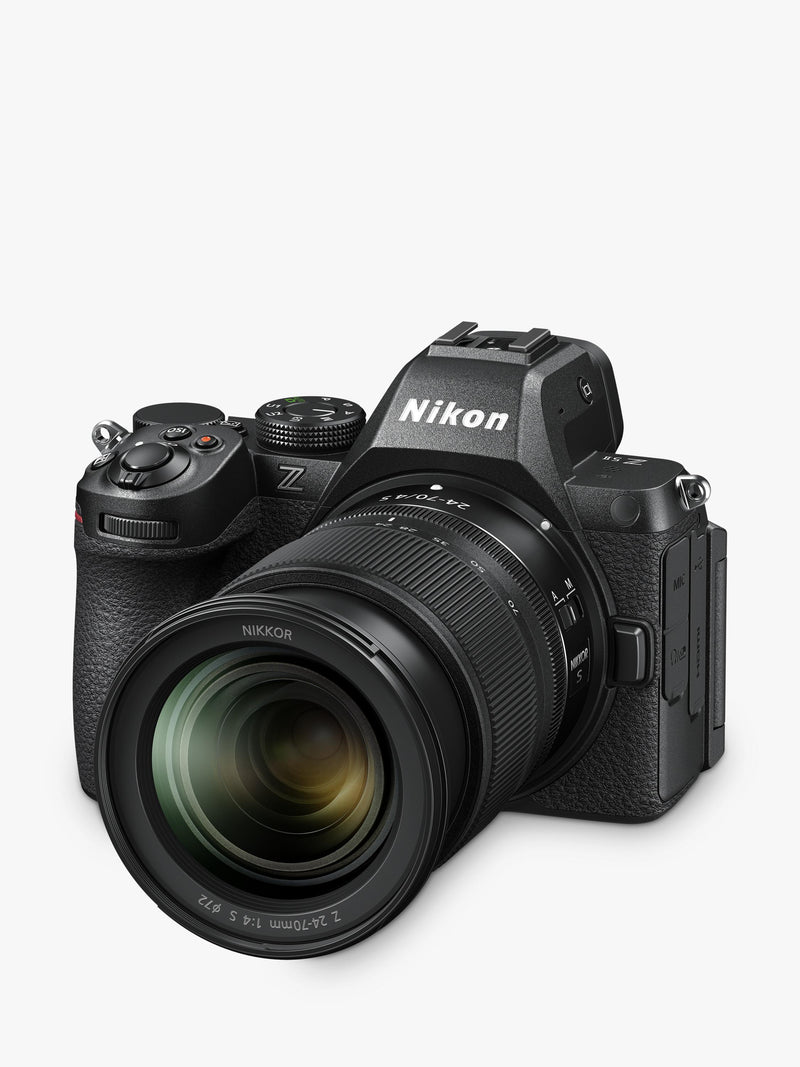 Nikon Z5 II mirrorless camera with 24-70mm lens, UK version