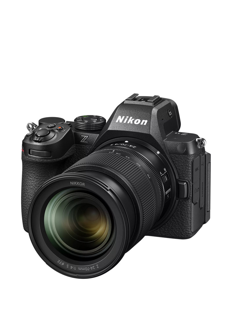Nikon Z5 II mirrorless camera with 24-70mm lens, UK version