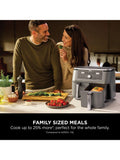 Ninja Dual Zone Air Fryer grey 9.5L, UK version