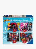 Ravensburger Spiderman 4-in-a-Box puzzle set, imported from the UK