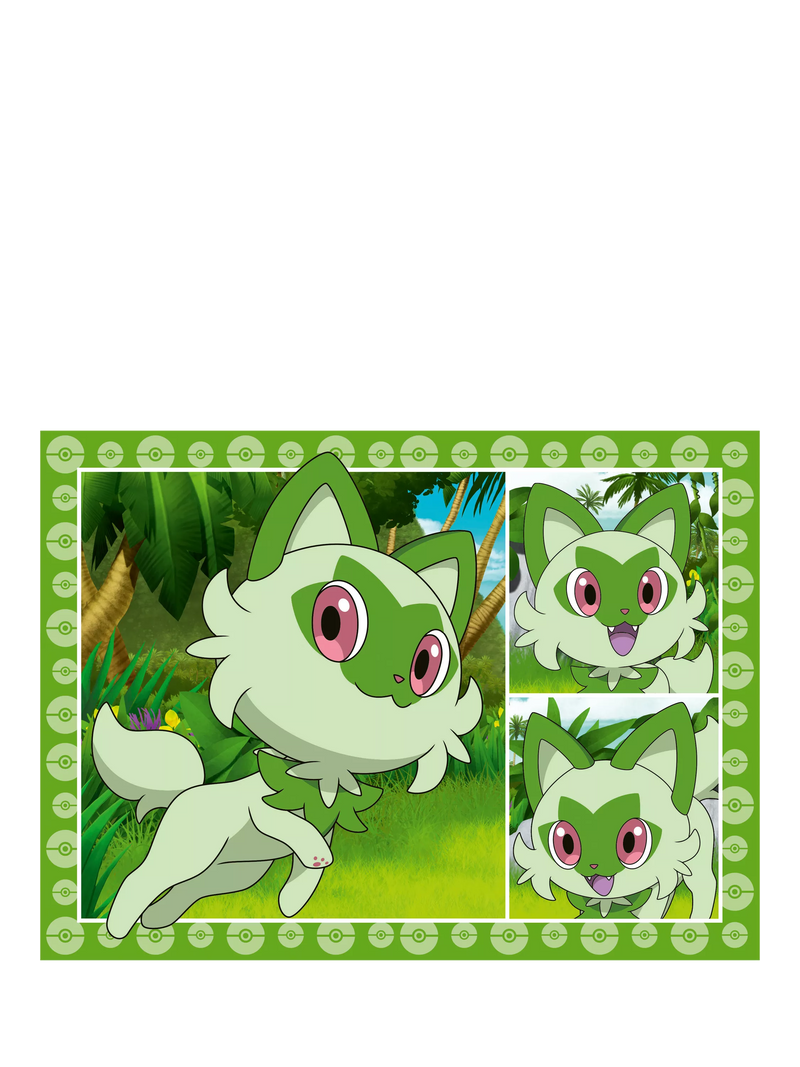 Ravensburger Pokémon Speedy puzzle game 4 puzzles (British brand)
