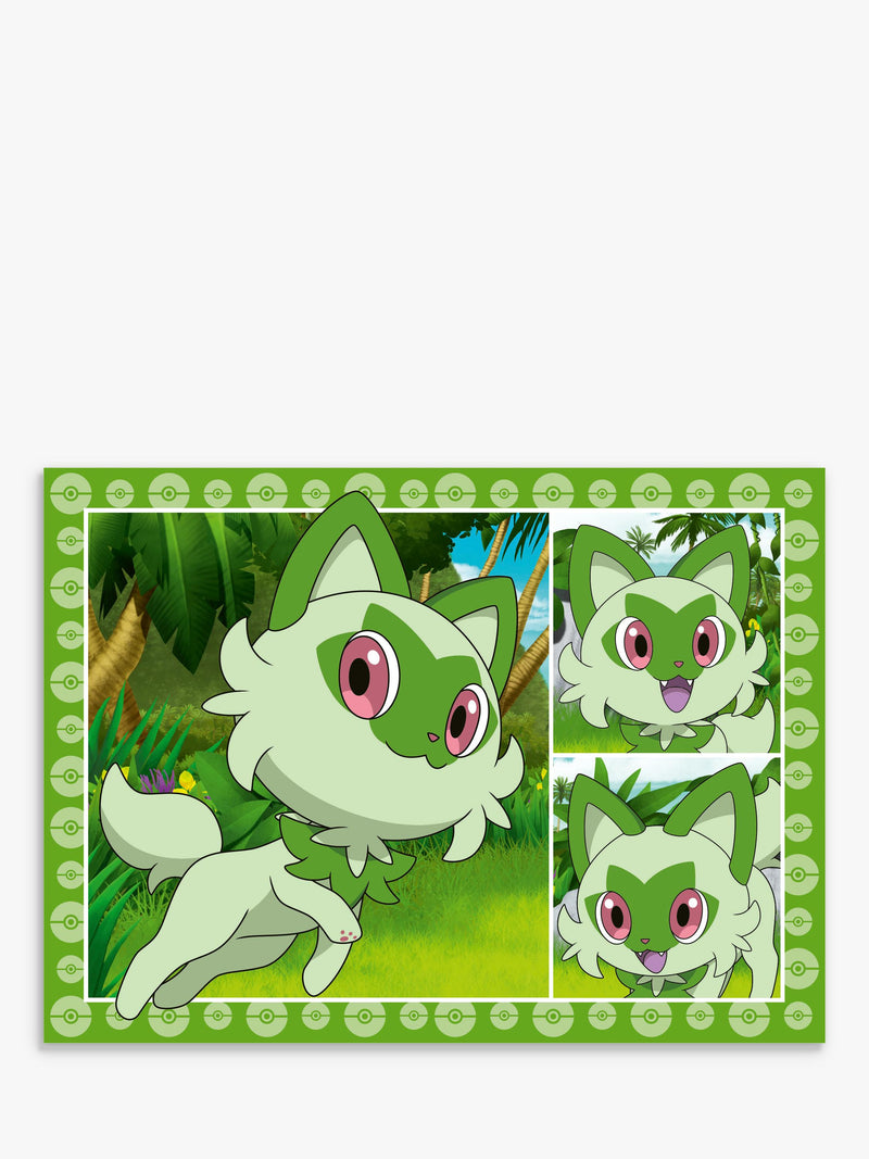 Ravensburger Pokémon Speedy puzzle game 4 puzzles (British brand)