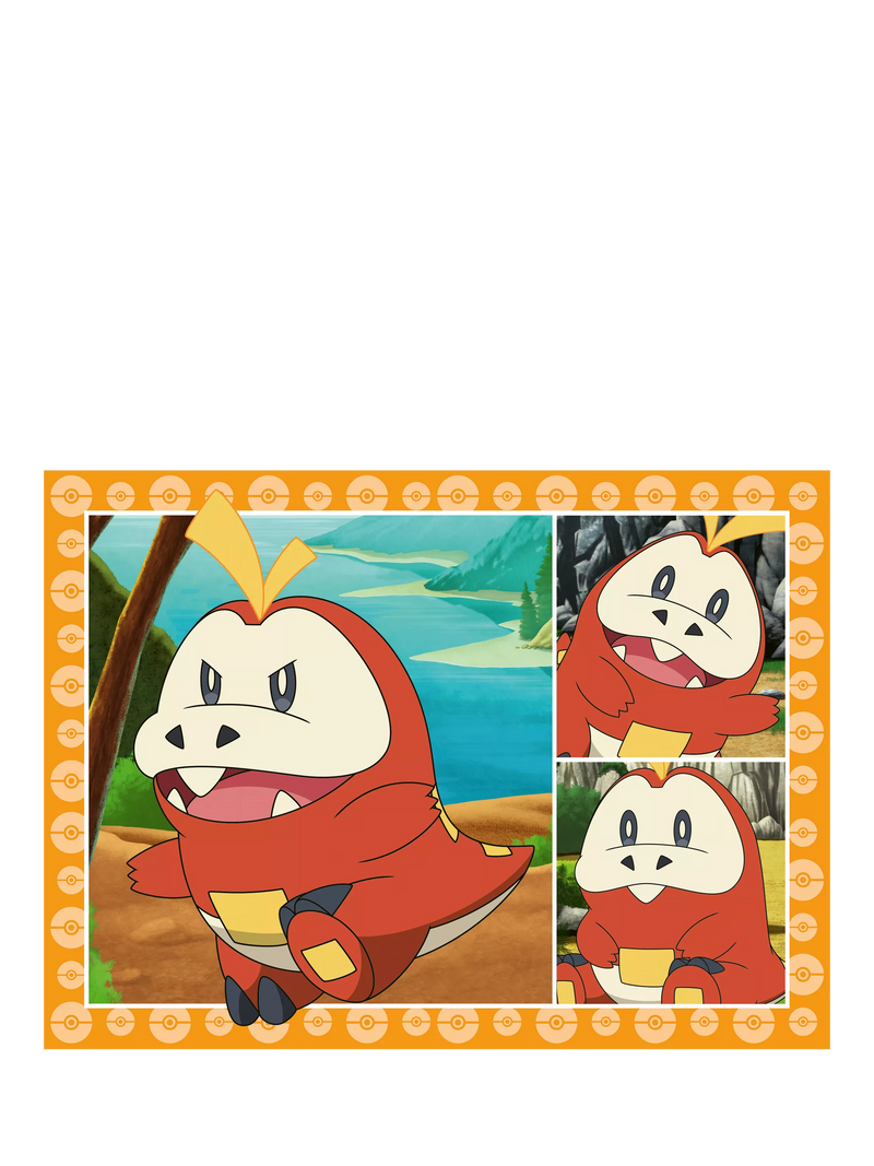 Ravensburger Pokémon Speedy puzzle game 4 puzzles (British brand)