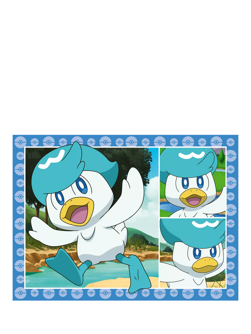 Ravensburger Pokémon Speedy puzzle game 4 puzzles (British brand)