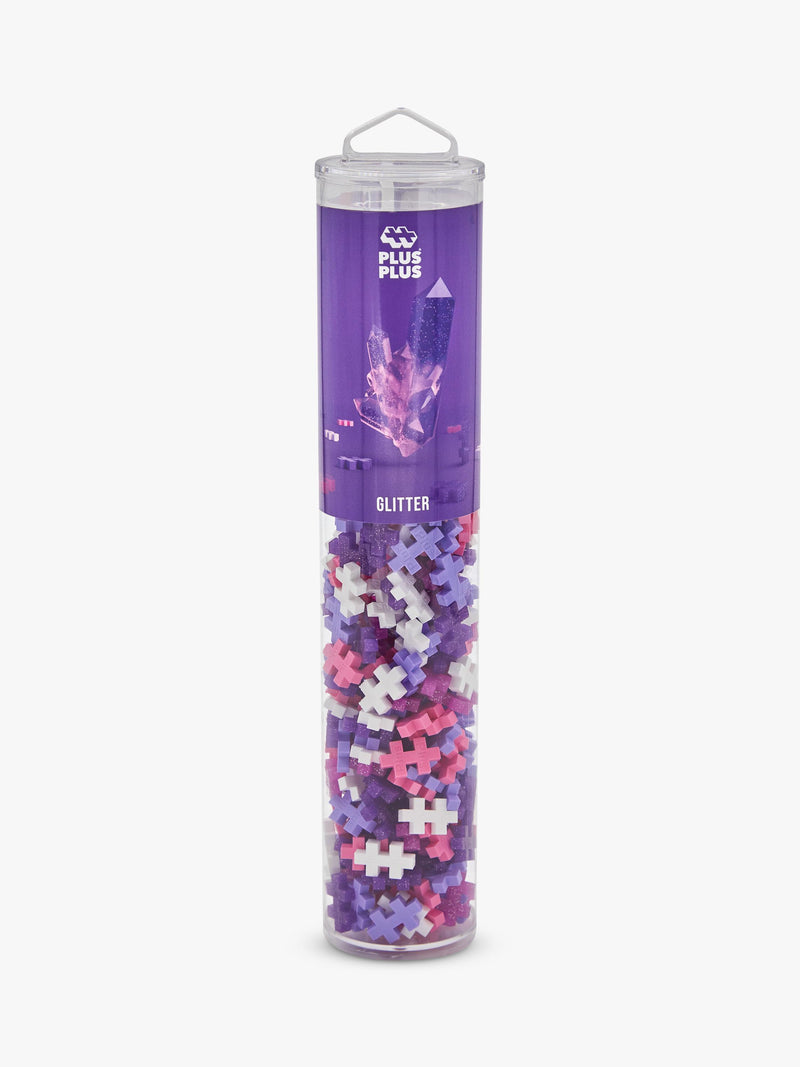 Plus-Plus glitter colour mix tube 240 pieces - British product